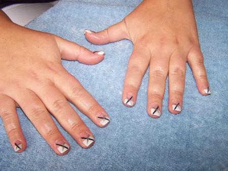 Pose French sur Charlotte